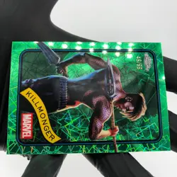 Marvel Card Killmonger 34 Green /99 Holo Topps Chrome 2025 [NM] - Image 5