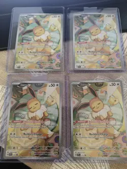Pokemon TCG Eevee Prismatic Evolutions Promo Card SVP173 NM - Image 1