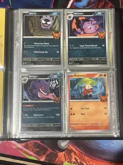 Pokemon 2024 Trick Or Trade 30-Card Complete NRMT-MINT Set! In Charmander Binder - Image 5