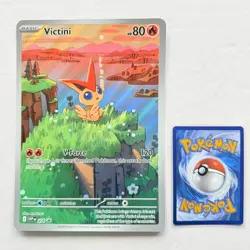Victini SVP 208 - Scarlet & Violet Promo - Jumbo Oversized Pokemon Card - Image 1