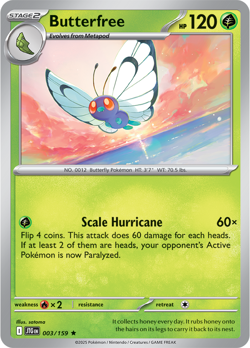 Pokemon Journey Together TCG English - 001-159 Holo & Reverse Holo Singles Cards - Image 4