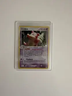 Slowbro 14/112 EX Fire Red & Leaf Green Holo Rare Nintendo Pokemon Card(SWIRL) - Image 1