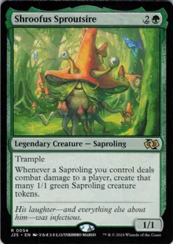 Shroofus Sproutsire (Anime) - Foundations Jumpstart - 54 - NM - Image 1