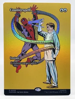Magic The Gathering - Counterspell (Borderless) - Marvel Universe (MAR) Foil - Image 1