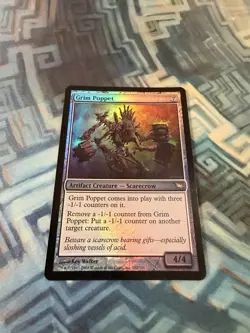 MTG Foil Grim Poppet NM-/EX+ Shadowmoor - Image 1