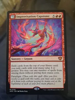 Magic: The Gathering SOS 120 Improvisation Capstone - Mythic - Image 1