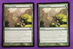 MTG Magic The Gathering - Sprout Swarm x2 - Future Sight NM - Image 1
