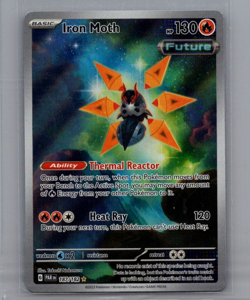 Iron Moth 187/182 Paradox Rift Illustration Rare Pokemon TCG - NM - Image 1