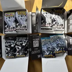 Pokemon Japanese Bulk Black Bolt White Flame Snow Hazard Bundle 90 Open Packs - Image 2