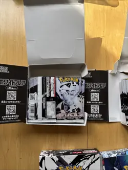 Pokemon Japanese Bulk Black Bolt White Flame Snow Hazard Bundle 90 Open Packs - Image 3