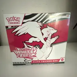Pokemon TCG Scarlet & Violet White Flare Elite Trainer Box Reshiram 2025 - Image 1