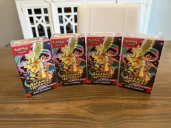 Pokemon TCG: Mega Evolution Ascended Heroes Booster Bundle X4 Lot Factory SEALED - Image 1