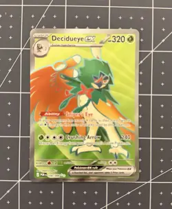 Decidueye Ex 100/088 Perfect Order Ultra Rare NM Pokemon English - Image 1