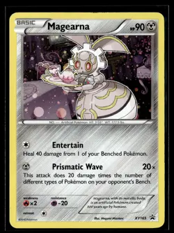Pokemon TCG XY Promos #XY165 Magearna PERFECT SWIRL Cosmos Holo - Image 1