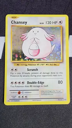 Pokemon CHANSEY 70/108 - XY Evolutions - RARE HOLO NM - Image 1