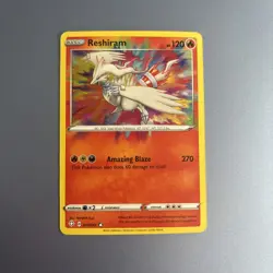Reshiram 17/72 - Pokemon TCG - Shining Fates Amazing Rare - Holo - Image 1