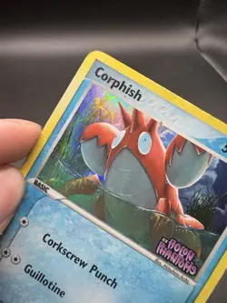 Pokemon Corphish - 062/110 Common Holon Phantoms 62/110 Reverse Holo HP/DMG - Image 4