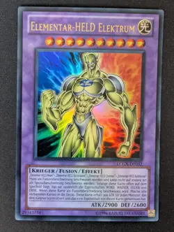 Elementar-HELD Elektrum LCGX-DE052 Ultra Rare DE NM YUGIOH - Image 1