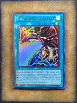 Yugioh Thunderforce Attack EGS1-EN003 Ultra Rare NM - Image 1