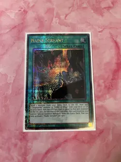 Yugioh: Nadir Servant - Quarter Century Secret Rare - RA01-EN062 - NM - Image 1