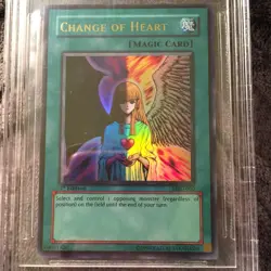 BGS 9.5 Change Of Heart MRD-060 1st Edition 2002 Yu-Gi-OH! Ultra RARE - Image 4