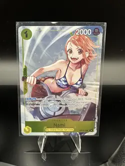 One Piece TCG ENGLISH Nami OP15-108 DASH PACK PROMO Adventure On Kami’s Island - Image 1