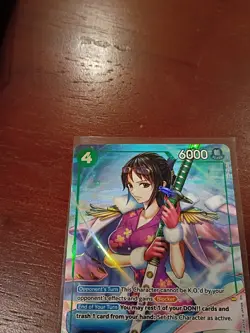 One Piece Extra Booster Heroines Edition - Tashigi EB03-018 SR Alternate Art - Image 2