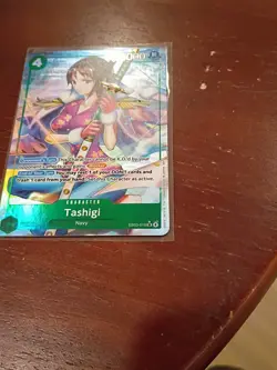 One Piece Extra Booster Heroines Edition - Tashigi EB03-018 SR Alternate Art - Image 4