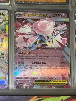 Pokemon Ex’s, Rare, Promo, And Reverse Holo Lot 90x N/M Cards Binder Included - Image 3
