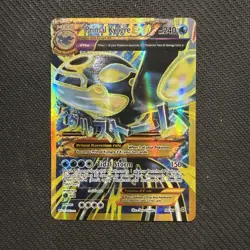 Pokemon Primal Kyogre EX Full Art Holo Rare 96/98 XY Primal Clash Card - Image 1