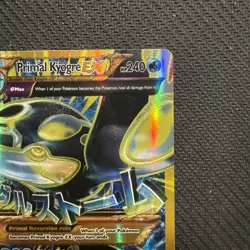Pokemon Primal Kyogre EX Full Art Holo Rare 96/98 XY Primal Clash Card - Image 3