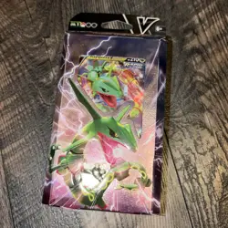 Pokemon Center -Trading Card Game V-Battle Deck Rayquaza V Sealed Theme Deck New - Image 2