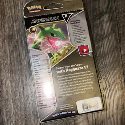 Pokemon Center -Trading Card Game V-Battle Deck Rayquaza V Sealed Theme Deck New - Image 5