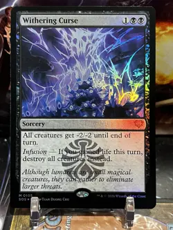 MTG | Withering Curse ✨FOIL✨ [SOS] - Image 1