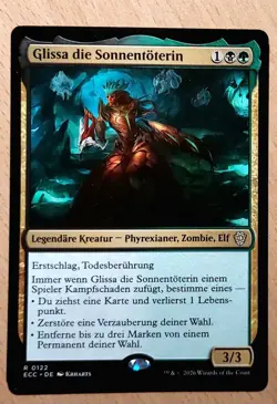 Mtg Magic: Glissa die Sonnentoterin, Sunslayer, DEUTSCH, Zombie, Elf - Image 1