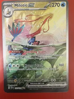 Pokemon TCG Milotic EX 237/191 Special Illustration Rare Surging Sparks - Image 1