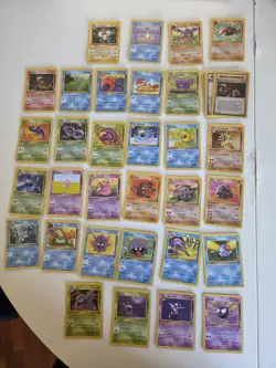 Lotto 36 Carte Pokemon Fossil Prima Edizione Ita 1st Edition ITA Vintage WOTC - Image 1