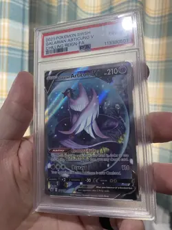 Galarian Articuno V 170/198 Chilling Reign Pokemon TCG Card PSA 10 GEM MINT! - Image 1