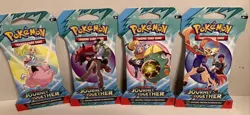 Pokemon Journey Together Sleeved Booster 4 Packs- SV09 - All Cover Art! - Image 1