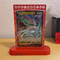 Pokemon Rayquaza V 100/159 Crown Zenith Ultra Rare Holo - Image 1