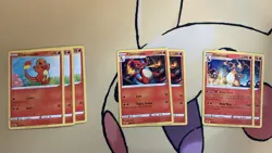 Pokemon TCG Charmander Charmeleon Charizard Card Lot - Image 1