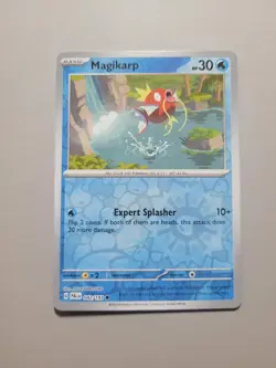 Magikarp 042/193 Reverse Holo Pokemon TCG -Paldea Evolved NM - Image 1