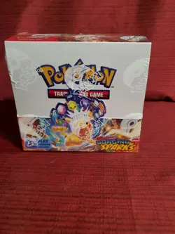 Pokemon TCG: Scarlet & Violet Surging Sparks Booster Box (36 Packs) NEW! SEALED! - Image 1