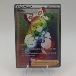 Pokemon TCG Klara 217/198 Rainbow Secret Sword & Shield Chilling Reign NM - Image 1