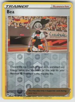 Bea 147/185 Uncommon Vivid Voltage Pokemon Reverse Holo Near Mint - Image 1