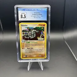 2006 POKEMON EX LEGEND MAKER #34 GRAVELER CGC 8.5 REVERSE HOLO 34/92 - Image 1