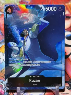 KUZAN - One Piece TCG OP02-096 - AA Alt Art Super Rare SR - PRB01 The Best - Image 1