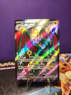 Pokemon Noivern EX TCG SV Paldean Fates Holo Shiny Ultra Rare Card 220/091 - Image 1