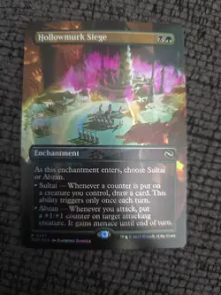 Hollowmurk Siege Tarkir: Dragonstorm Foil Card Near Mint Condition - Image 1