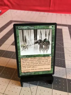 Vintage 1998 MTG Stronghold Constant Mists Card NM - Image 1